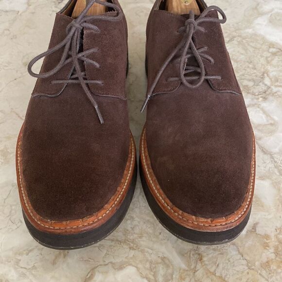 John Fluevog Donald Suede Leather Creepers - Picture 6 of 13